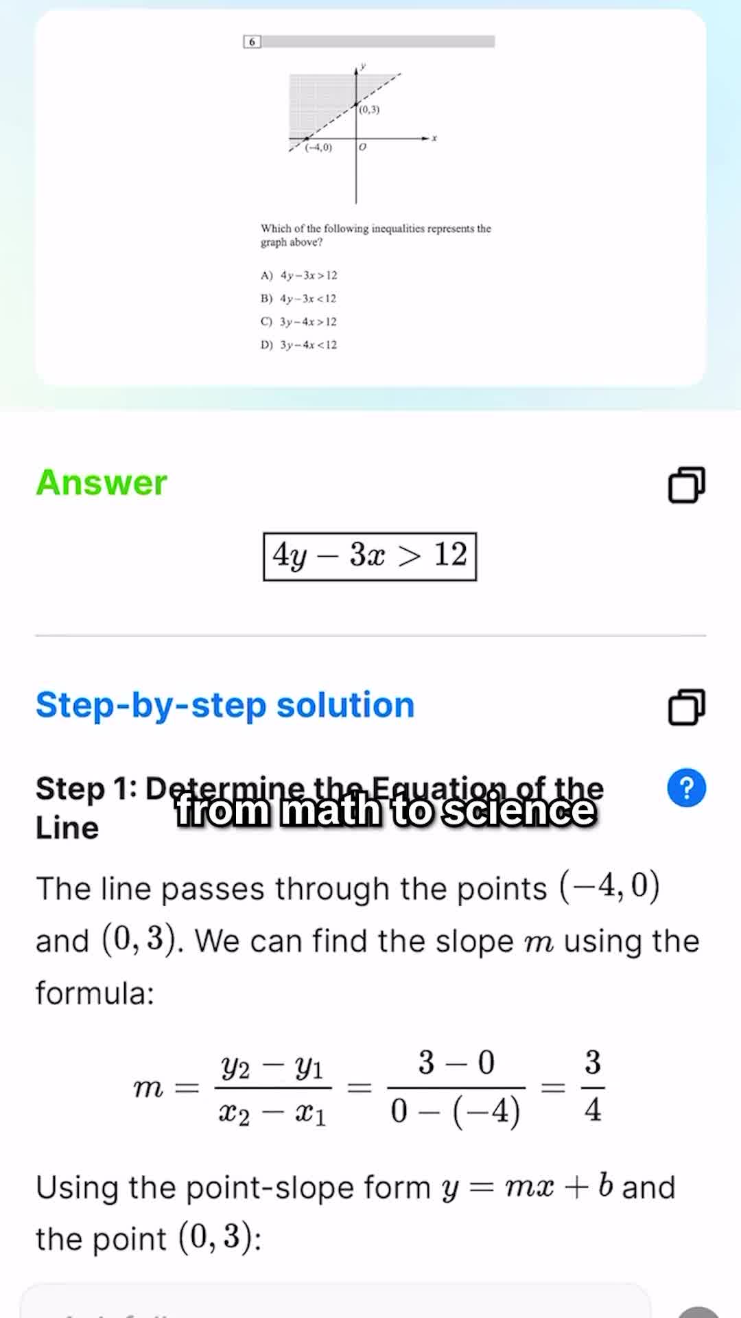 Solvelyapp Facebook ad: Secret math hack