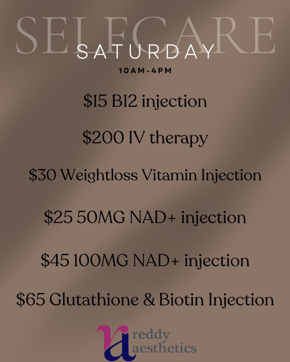Reddy Aesthetics Bixby Knolls Long Beach CA Facebook ad