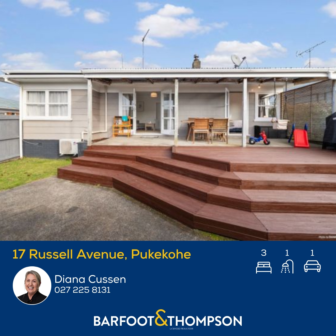 Diana Cussen - Barfoot & Thompson Facebook ad