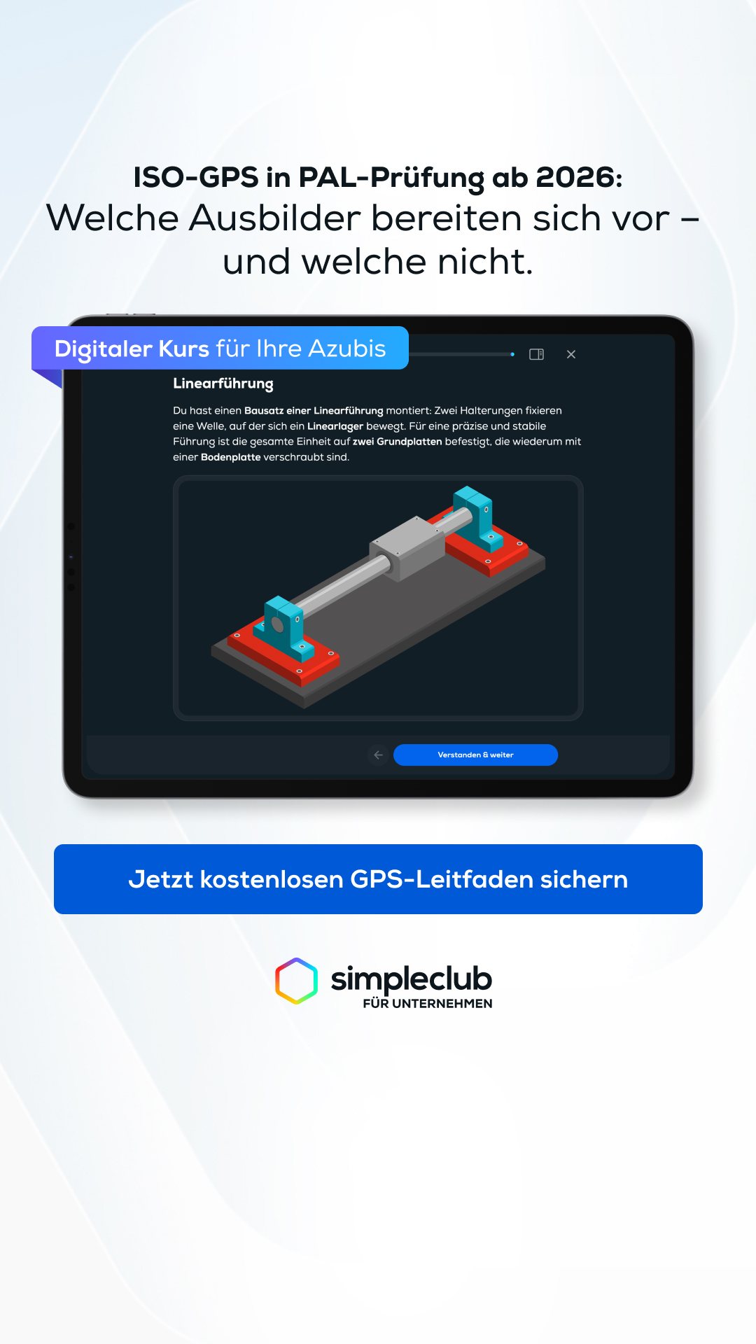 simpleclub Facebook ad