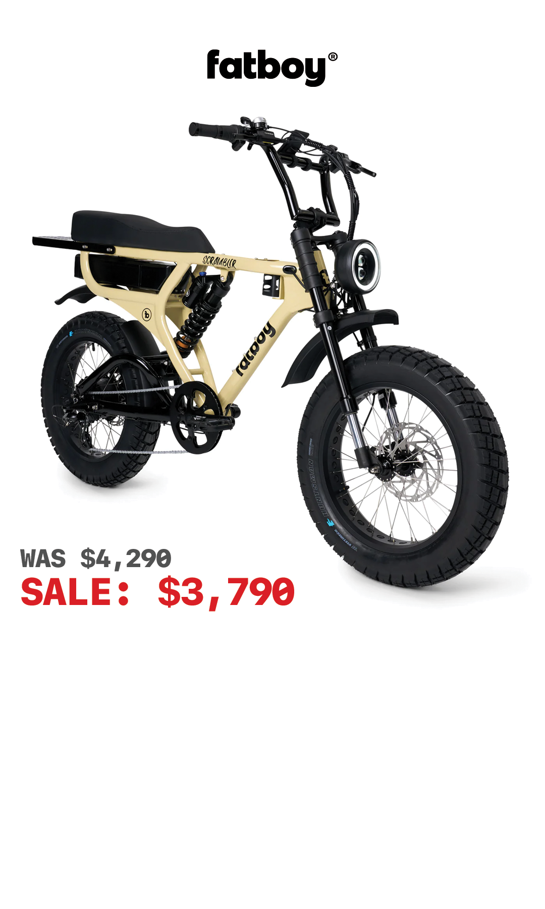 Fatboy Bikes Facebook ad