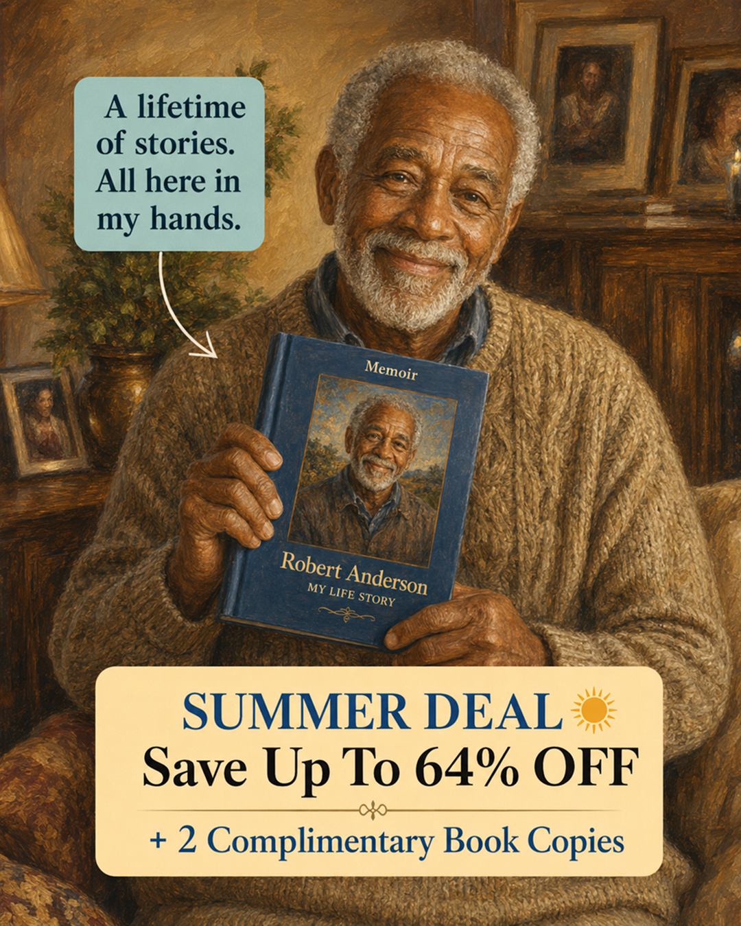 Memowrite Facebook ad