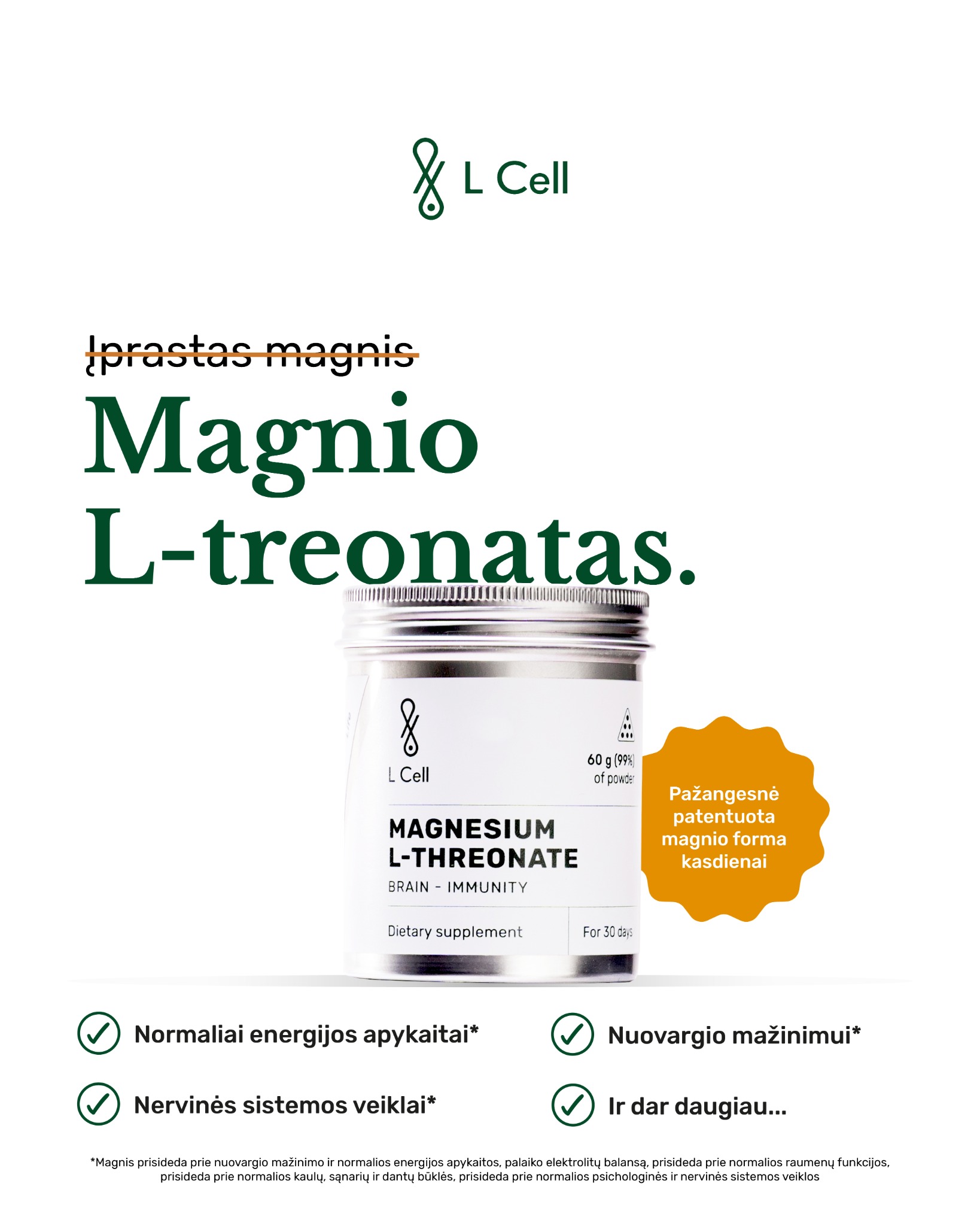 L Cell Facebook ad