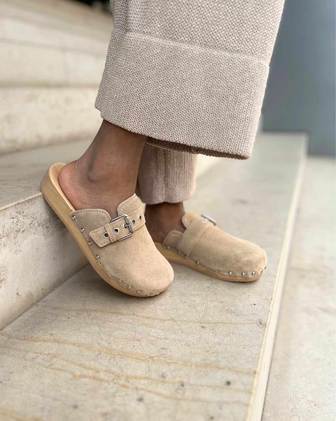 SOFTCLOX.COM Facebook ad: Slow Fashion für deine Füße.