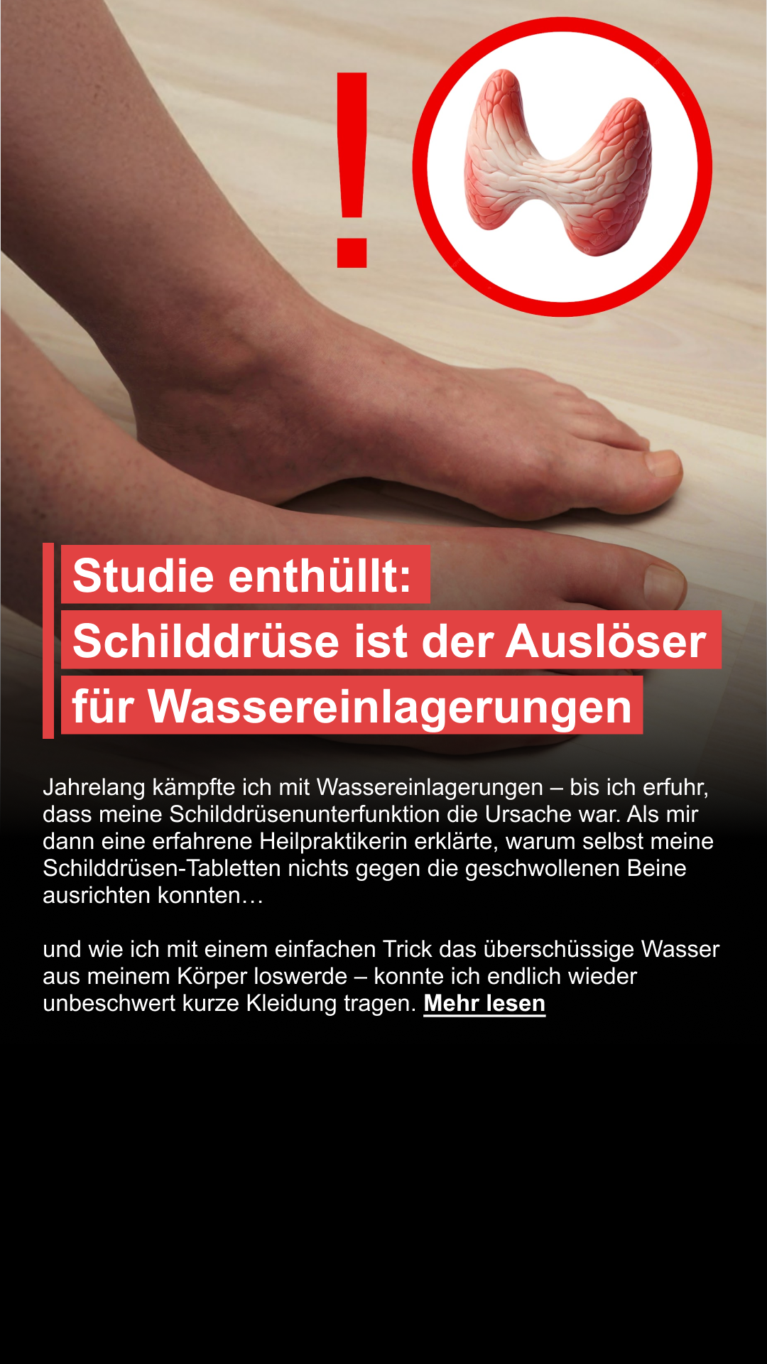 Mission Schilddrüse Facebook ad