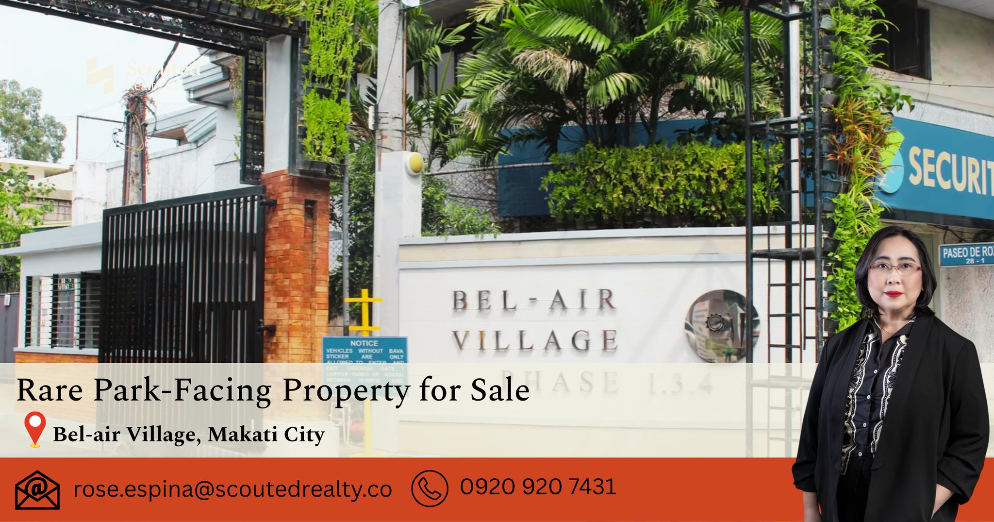 Rose - Scouted Realty Facebook ad: Bel Air 3, Lot with Old House for…