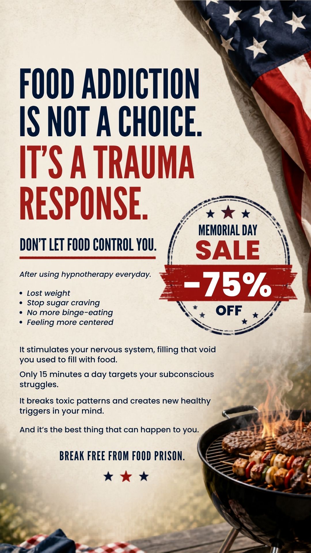 Hypnozio: power of hypnotherapy Facebook ad