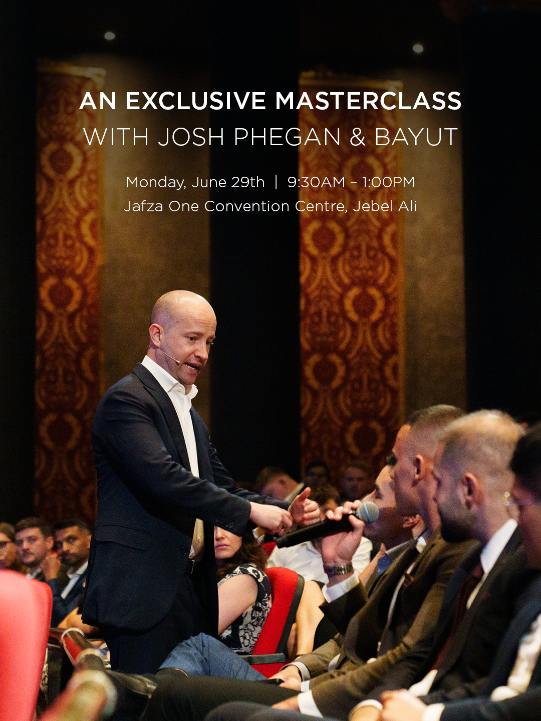 haus & haus Facebook ad: We’re bringing @JoshPhegan and @bayutuae’s Haider Khan…