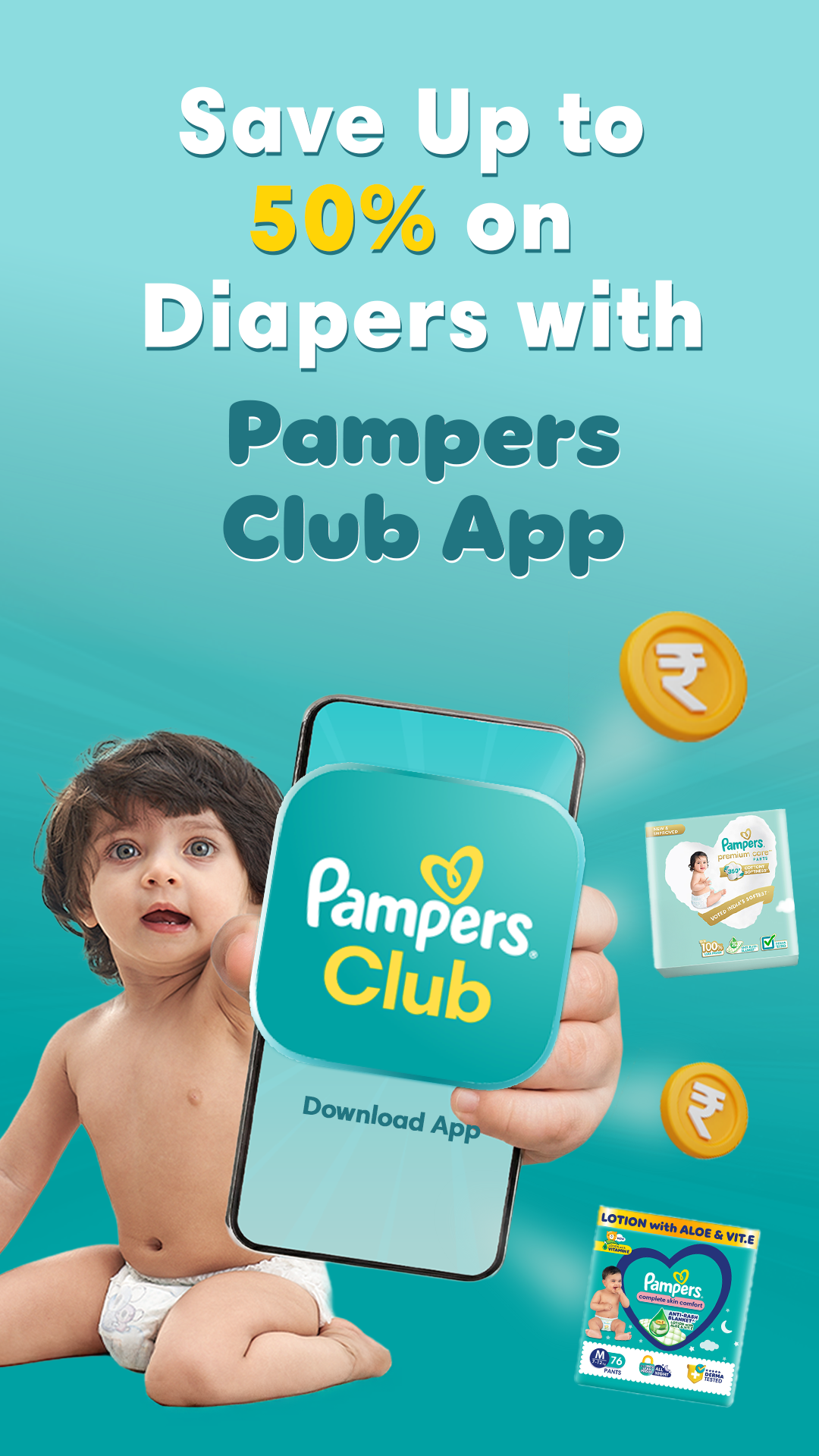 Pampers Facebook ad