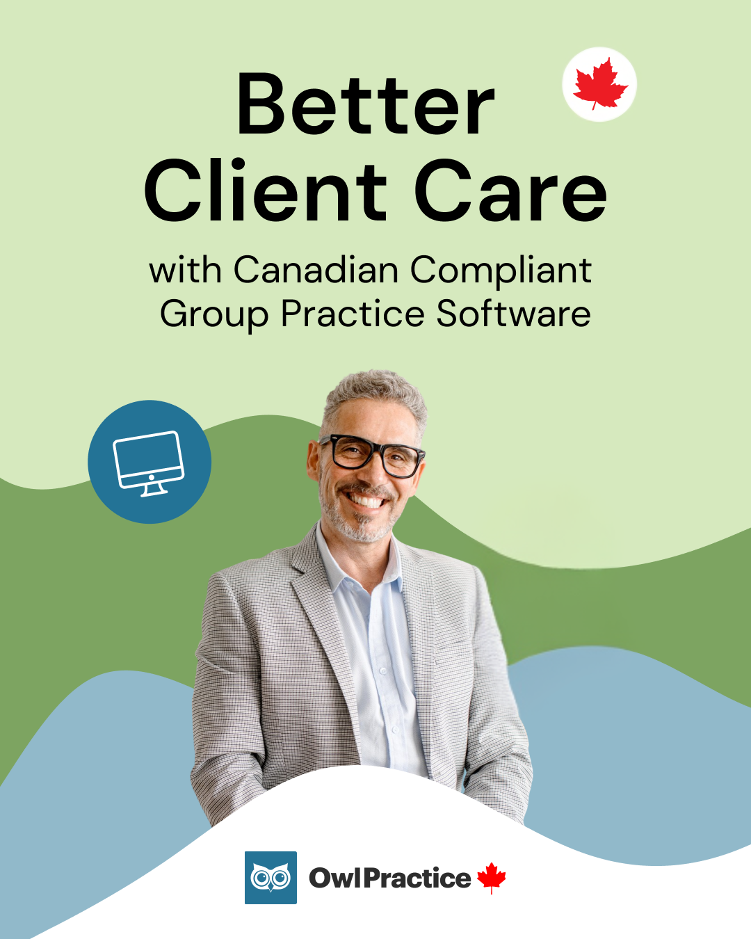 Owl Practice Facebook ad: Love Your Practice Software Again