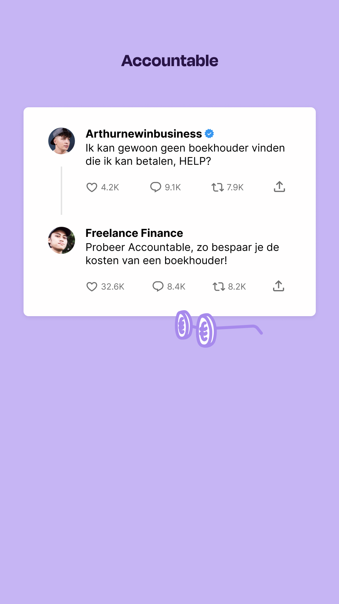 Accountable Facebook ad