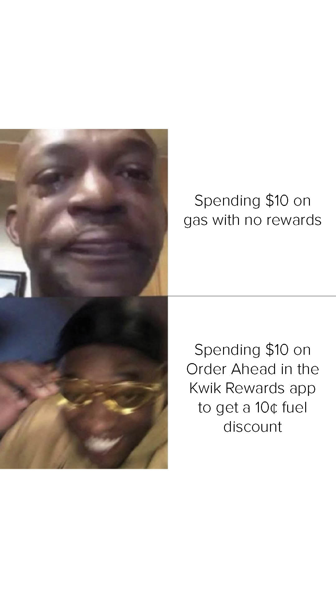 Kwik Trip Facebook ad