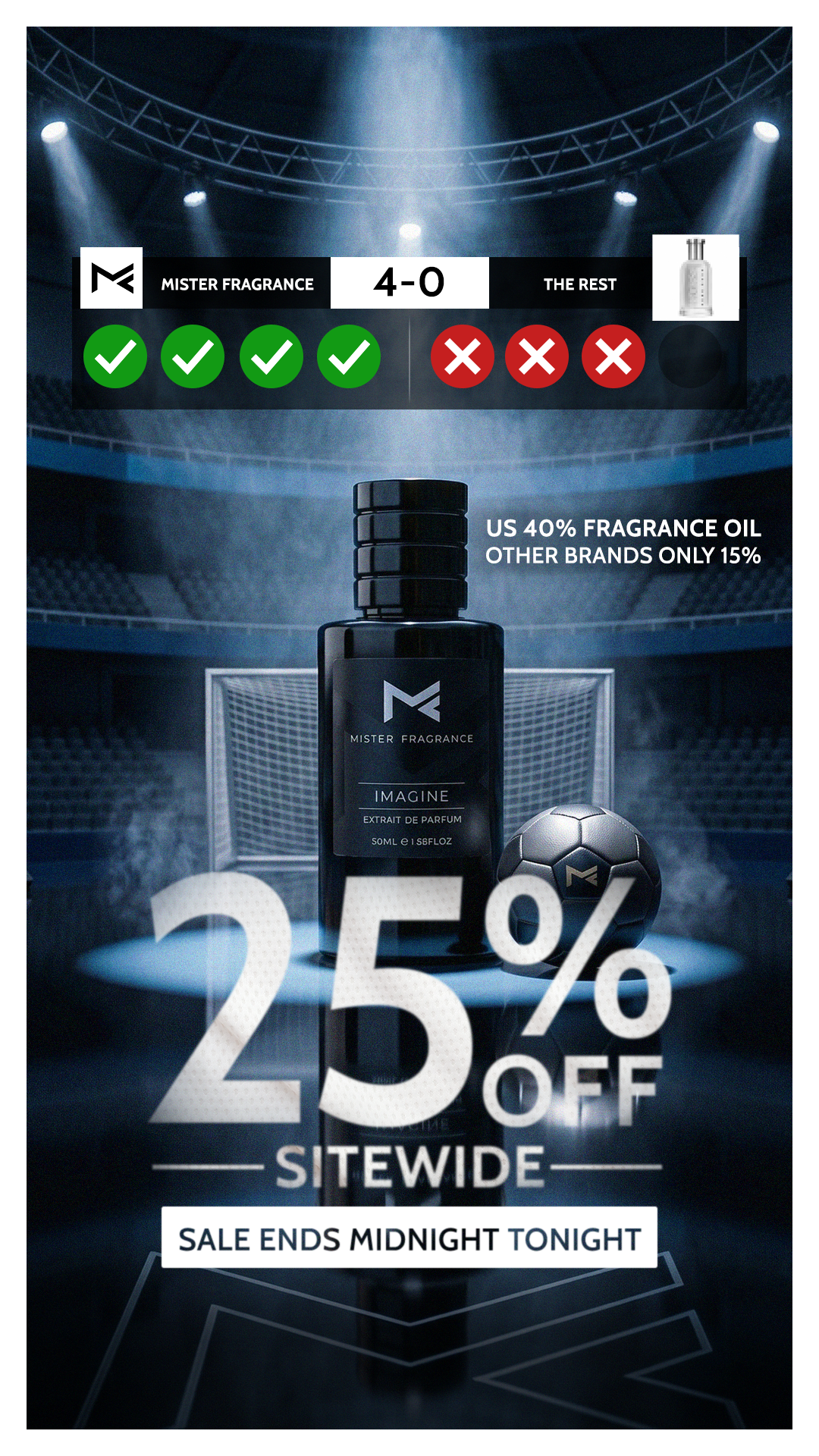 Mister Fragrance Facebook ad