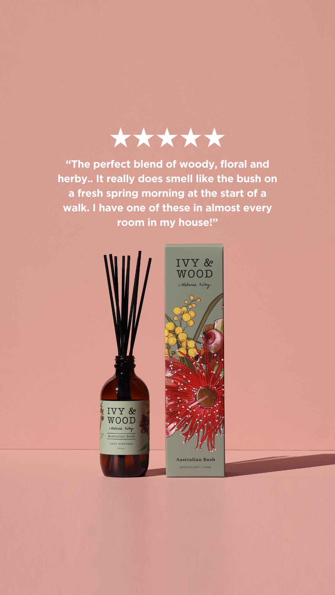 Ivy & Wood Facebook ad