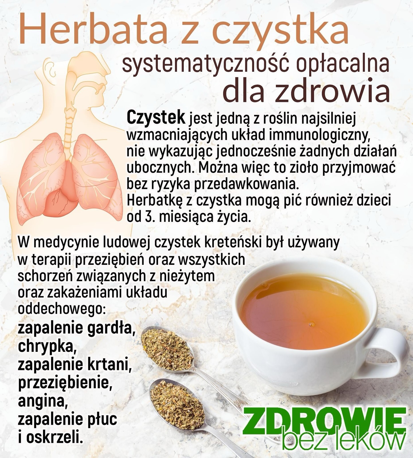 Zdrowie bez leków Facebook ad: Czystek kreteński ekstrakt - suplement diety - 60 kapsułek…