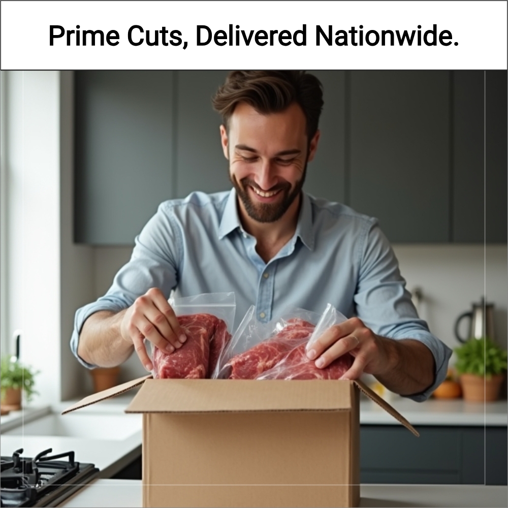 QuickSearches Resurgence Facebook ad: Nationwide Home Meat Delivery!