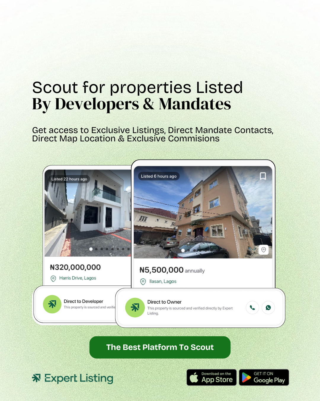 Expert Listing Facebook ad