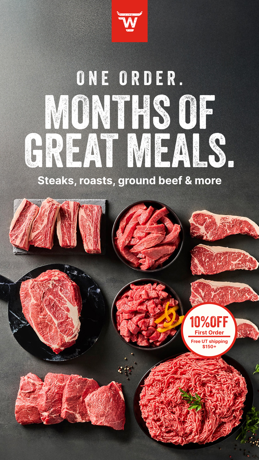 Bar-W Beef Facebook ad