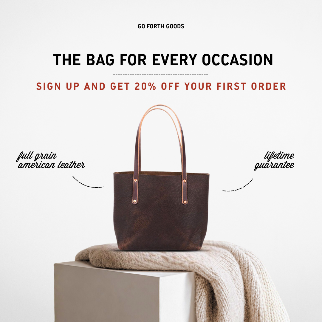 Go Forth Goods Facebook ad
