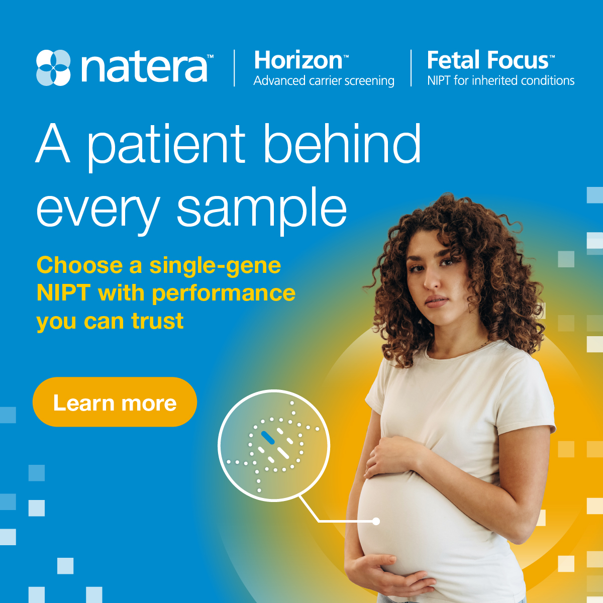 Natera Facebook ad: Fetal Focus single-gene NIPT