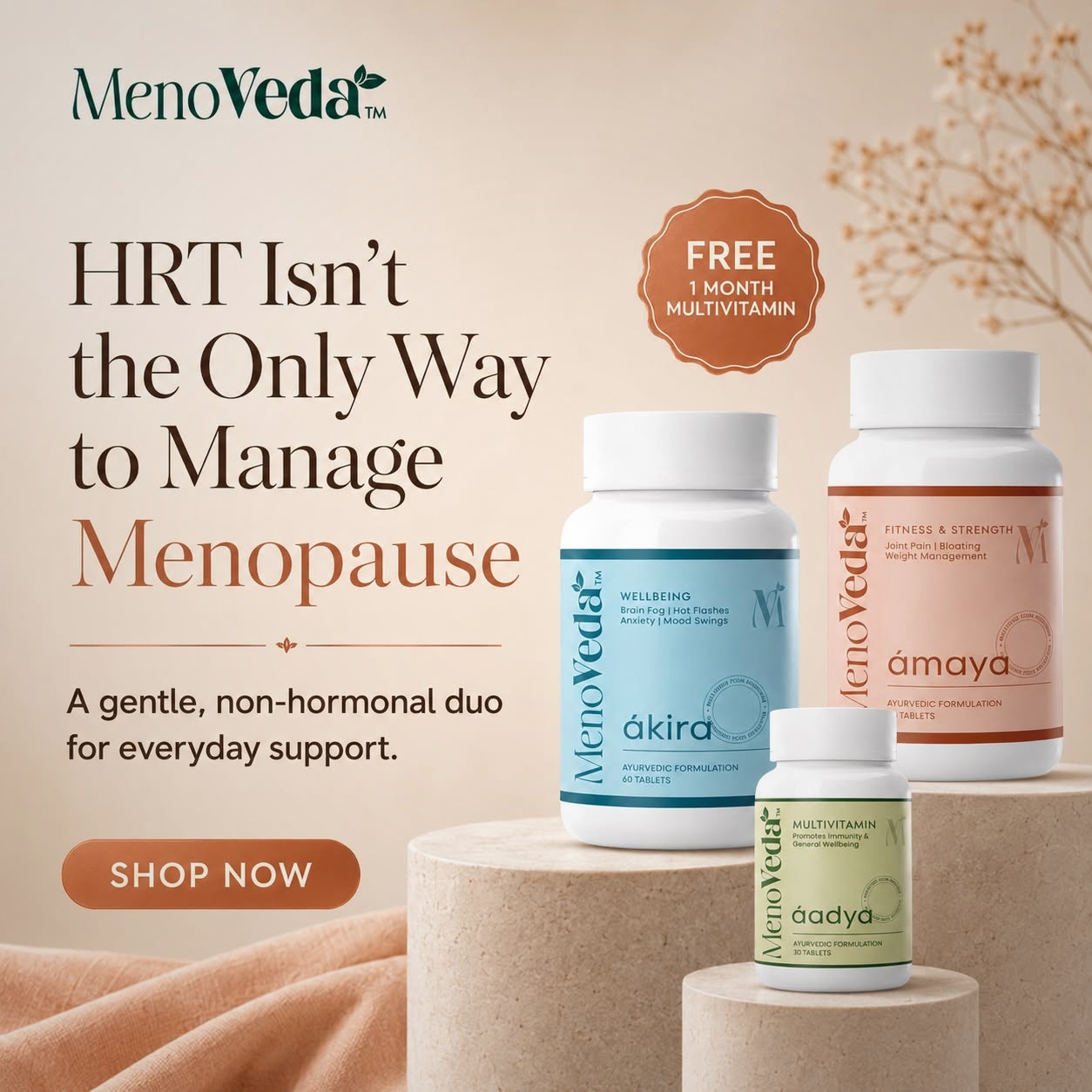 Menoveda Facebook ad