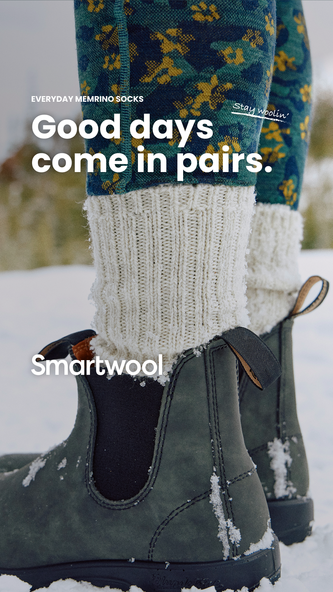 Smartwool Facebook ad: Everyday Socks