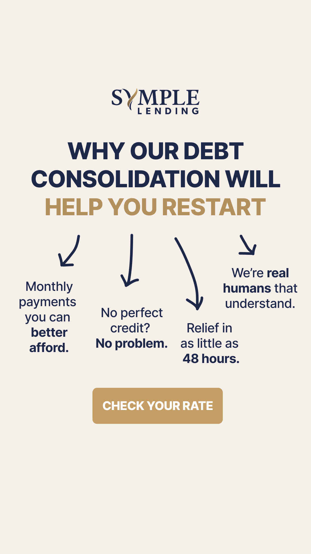 Symple Lending Facebook ad