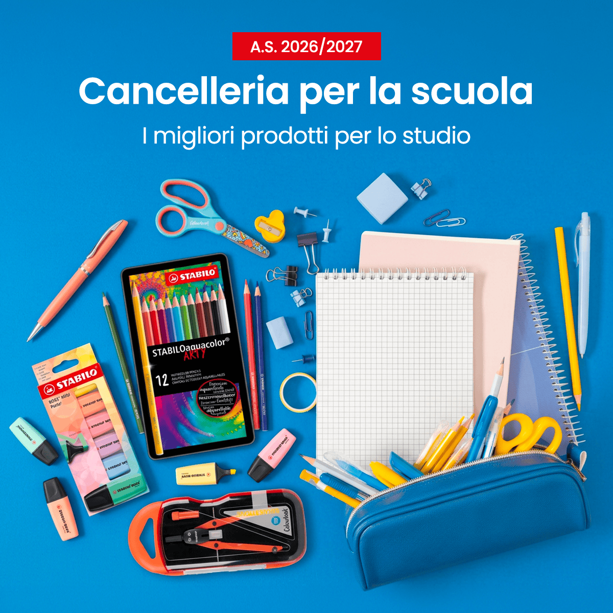 IBS.it Facebook ad: Cancelleria per la scuola