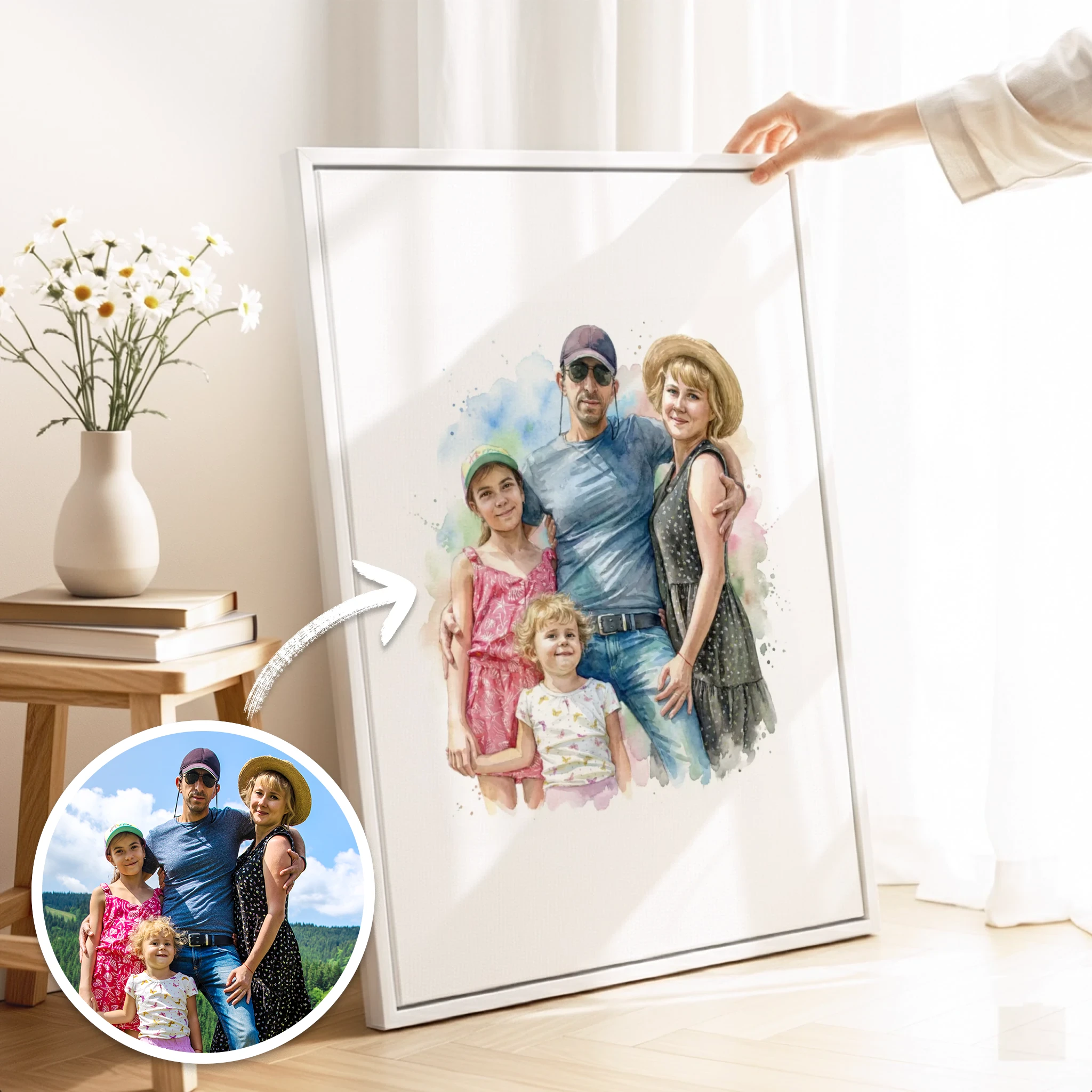familypresent Facebook ad: Rated Excellent on Trustpilot