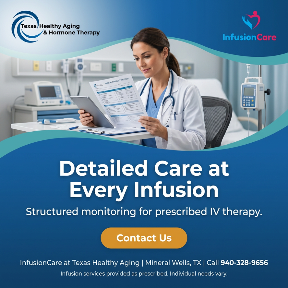 Texas Healthy Aging and Hormone Therapy Facebook ad