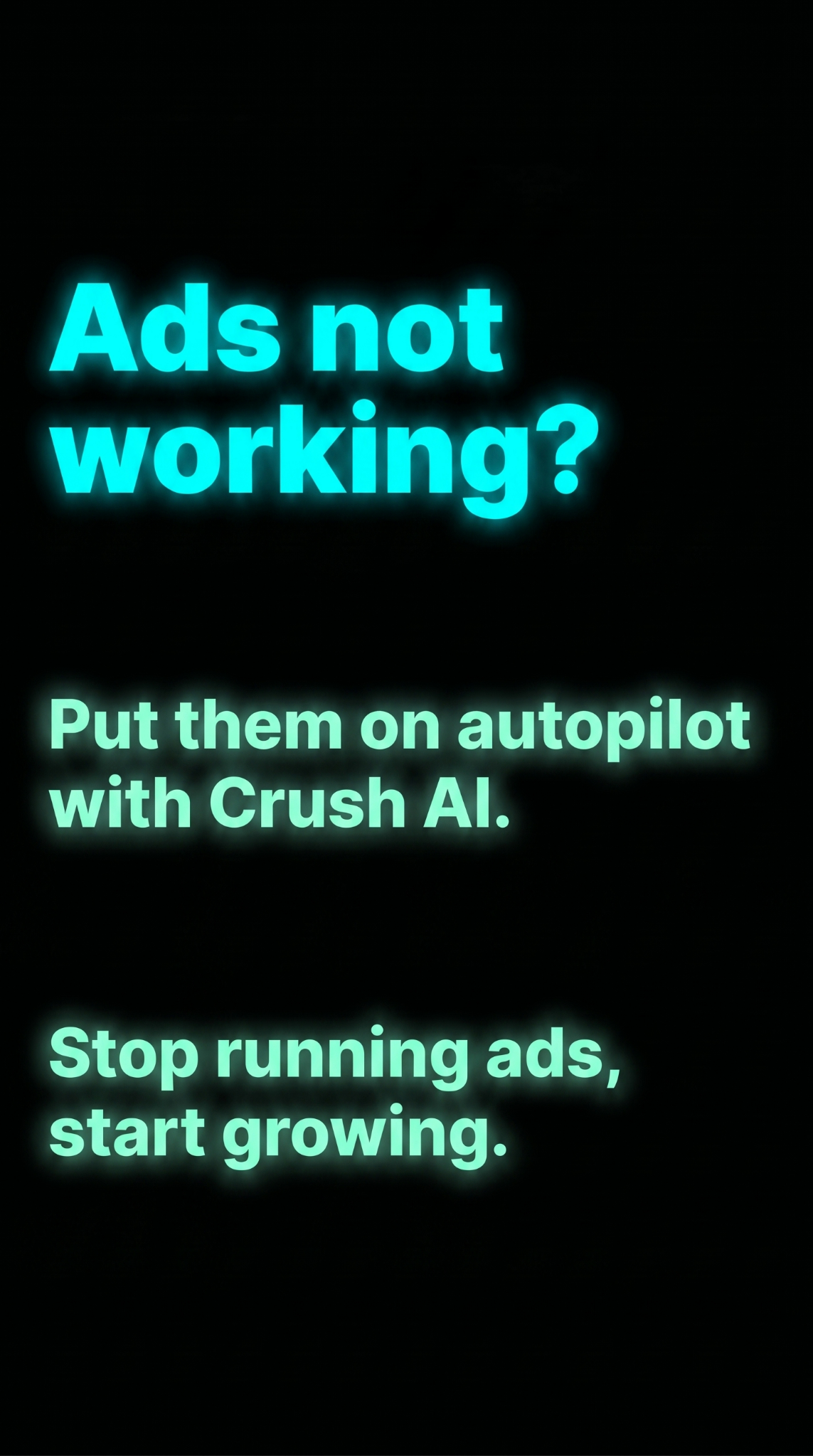 trycrush.ai Facebook ad