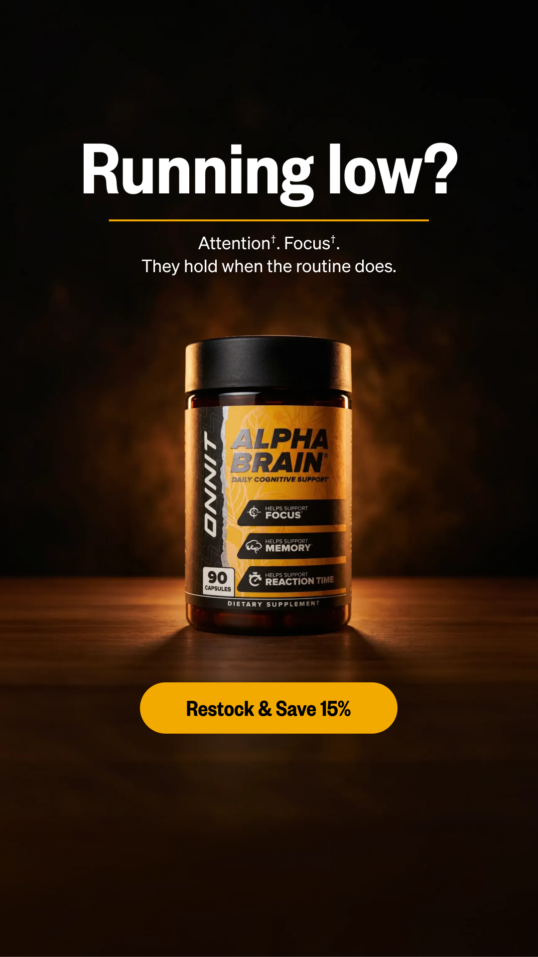 Onnit Facebook ad