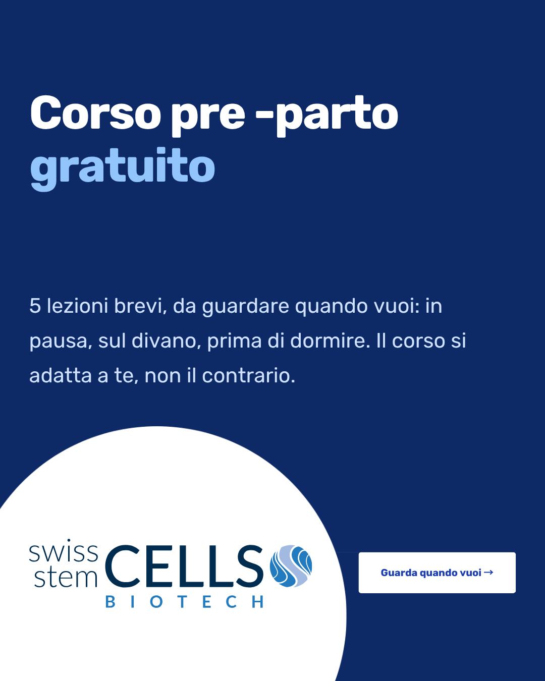 SSCB Swiss Stem Cells Biotech Italia Facebook ad from Jun 16, 2026