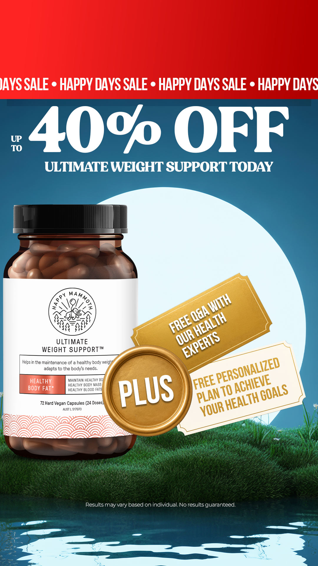 Happy Mammoth Facebook ad