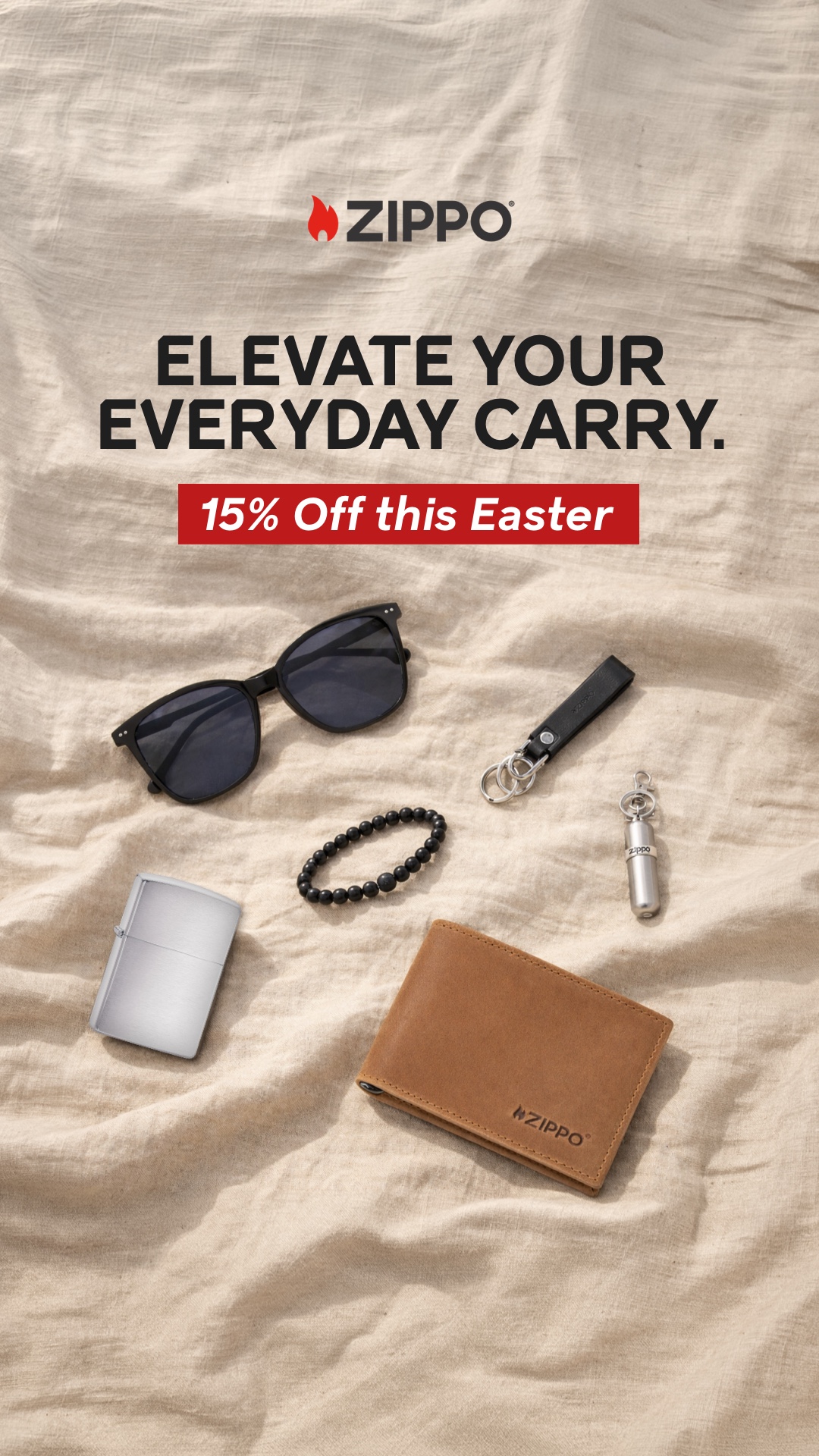 Zippo Europe Facebook ad