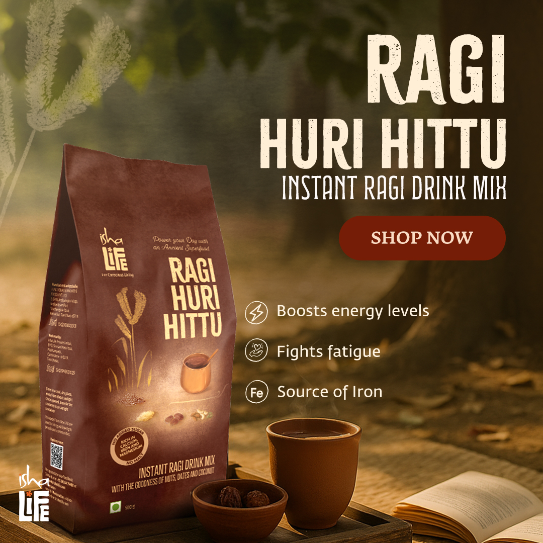 Isha Life Facebook ad