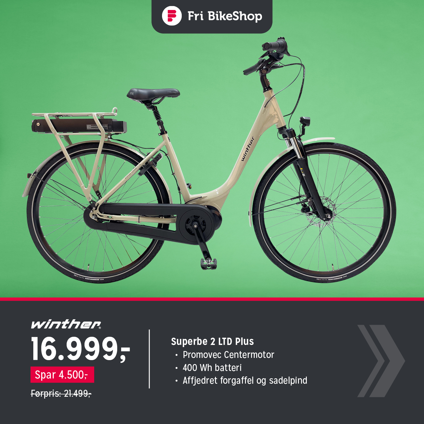 Fri BikeShop Facebook ad