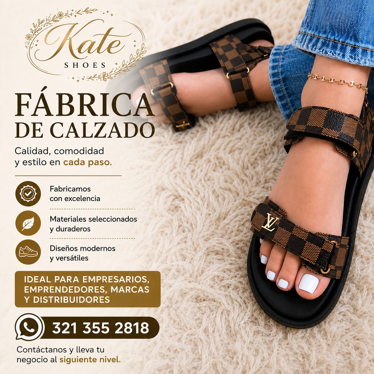 Kate Shoes Facebook ad: Quiero más información!