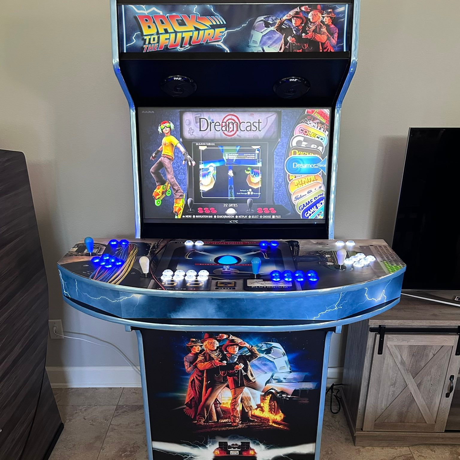 Upgrade Arcade Facebook ad: Check out the industry’s best Arcade1up mod kits…