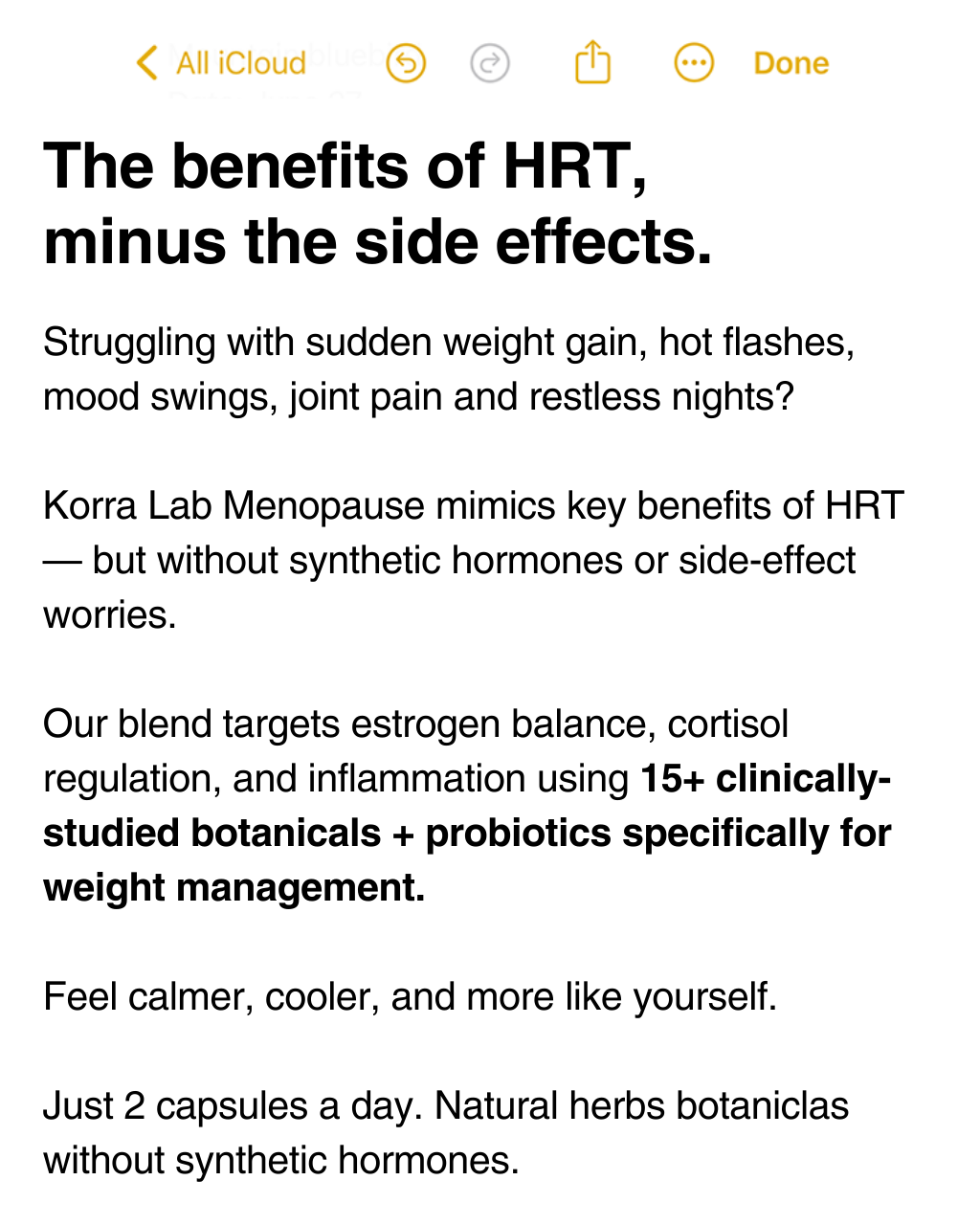 Korra Lab Facebook ad