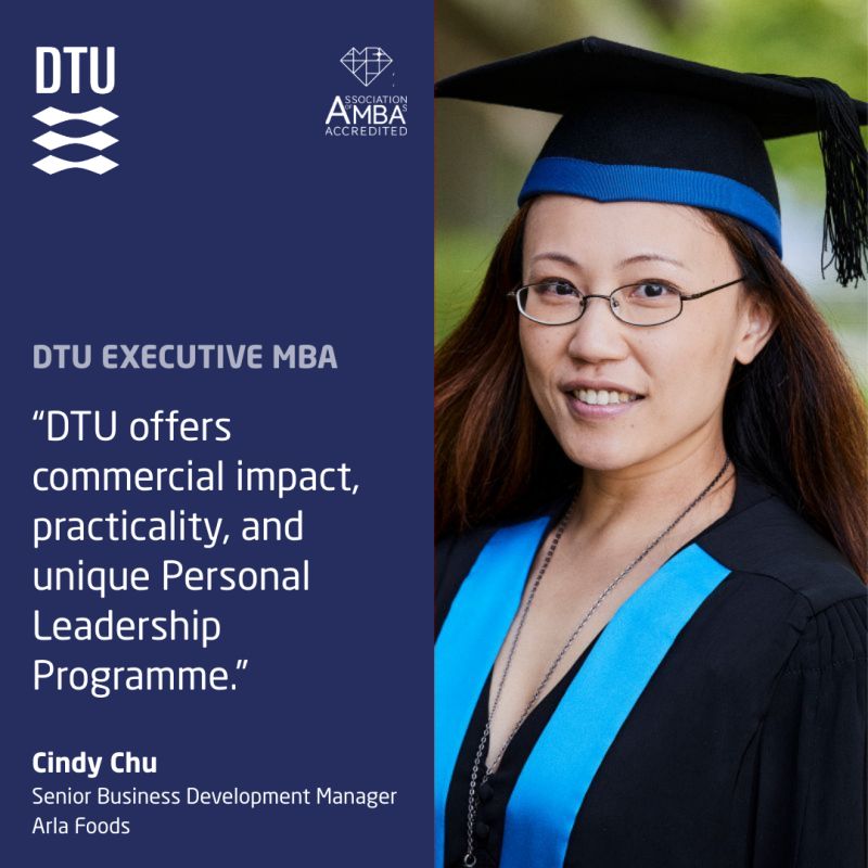 DTU Executive Education Facebook ad from May 18, 2026