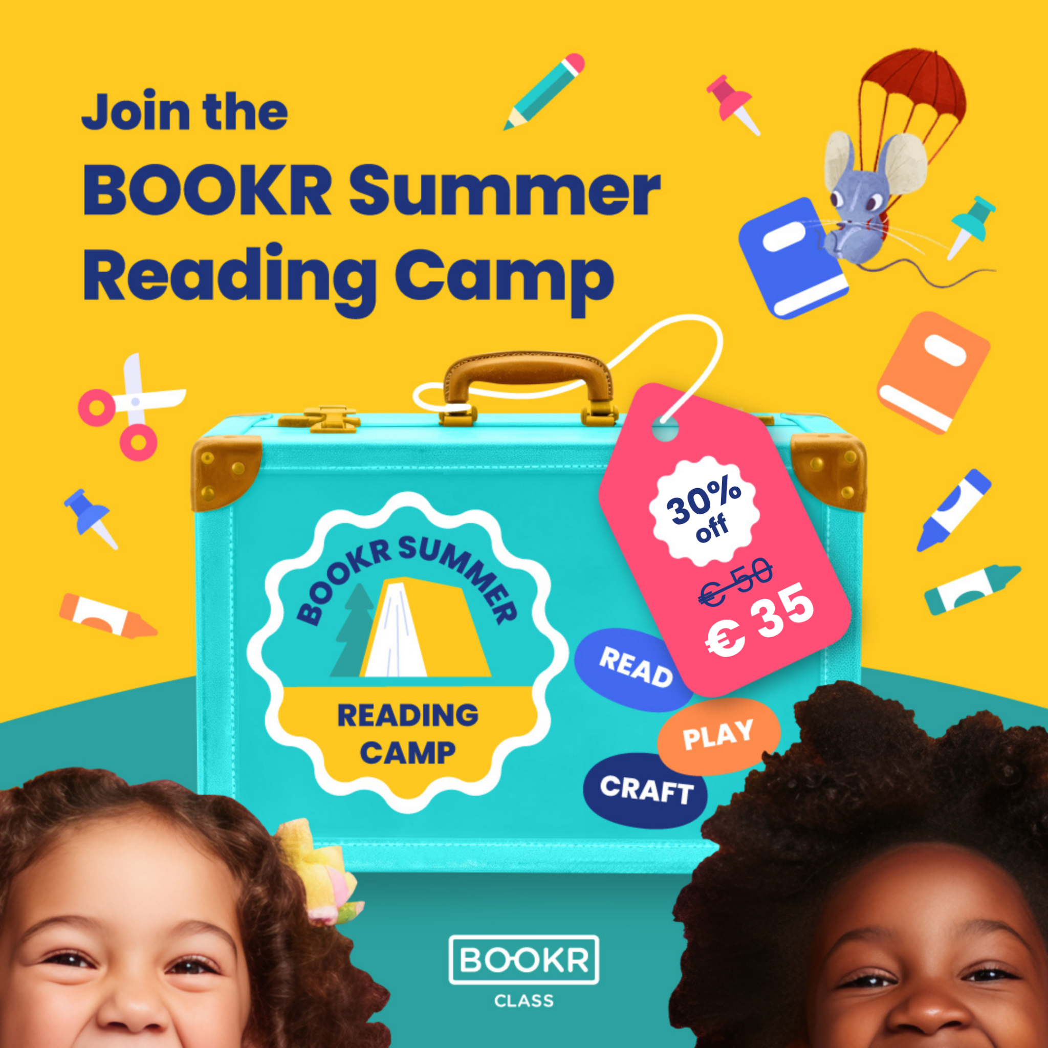 BOOKR Class Facebook ad