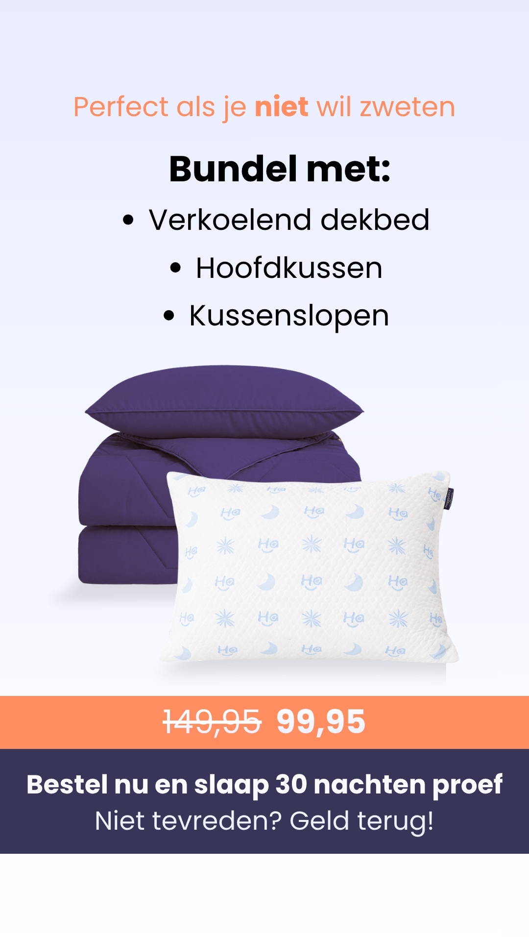 HappyBed Facebook ad