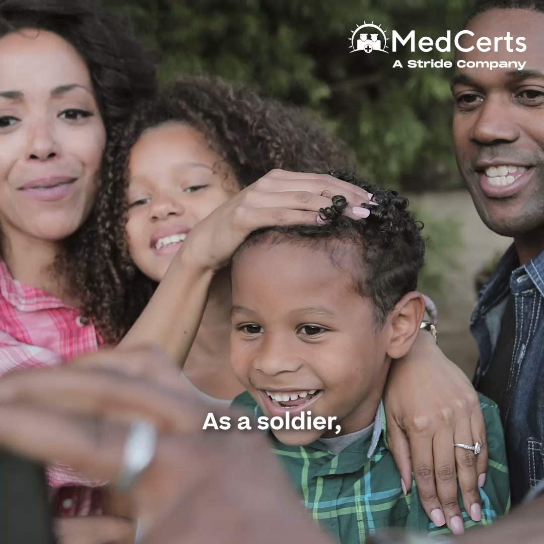 MedCerts Facebook ad: Build Your Next Career