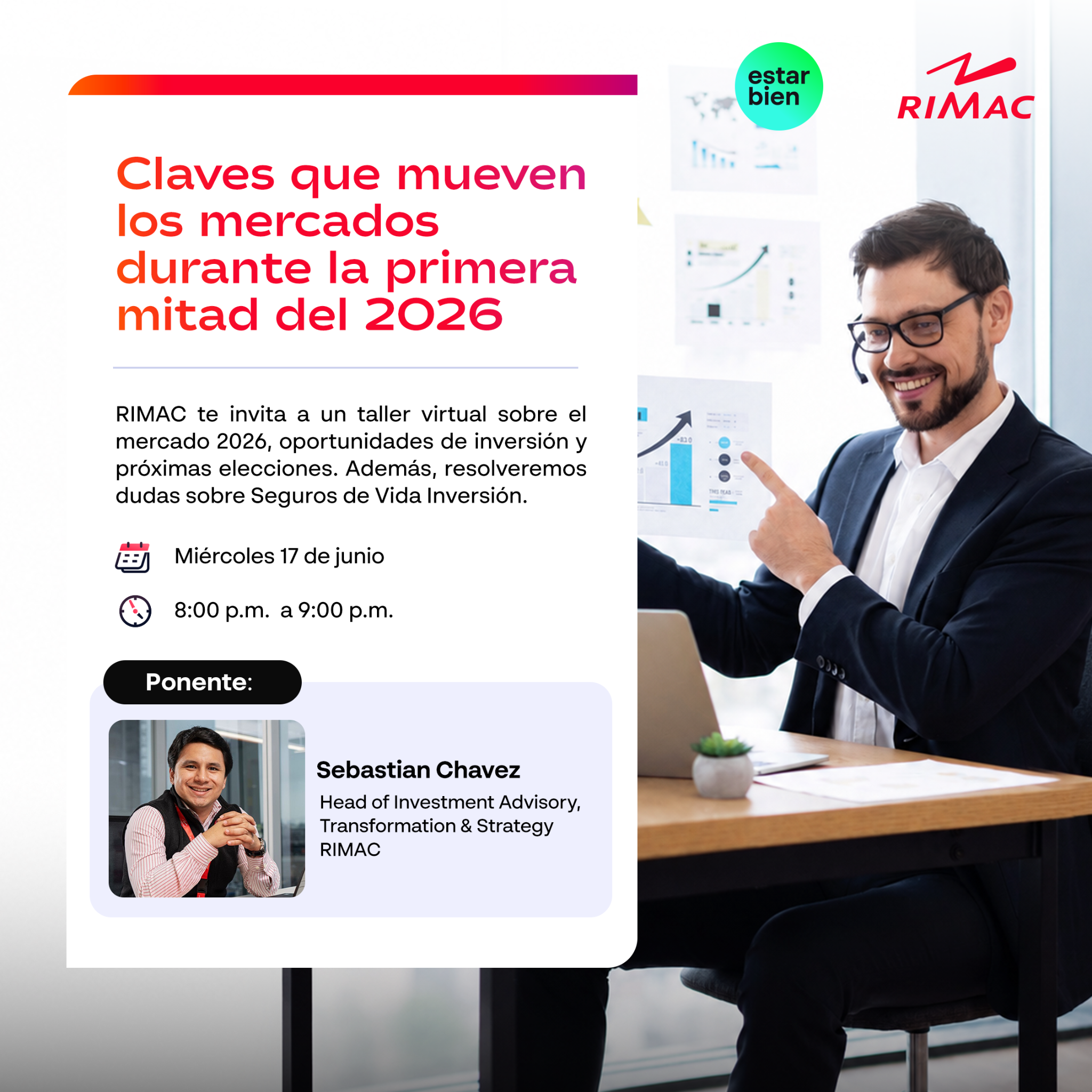 Rimac Seguros Facebook ad