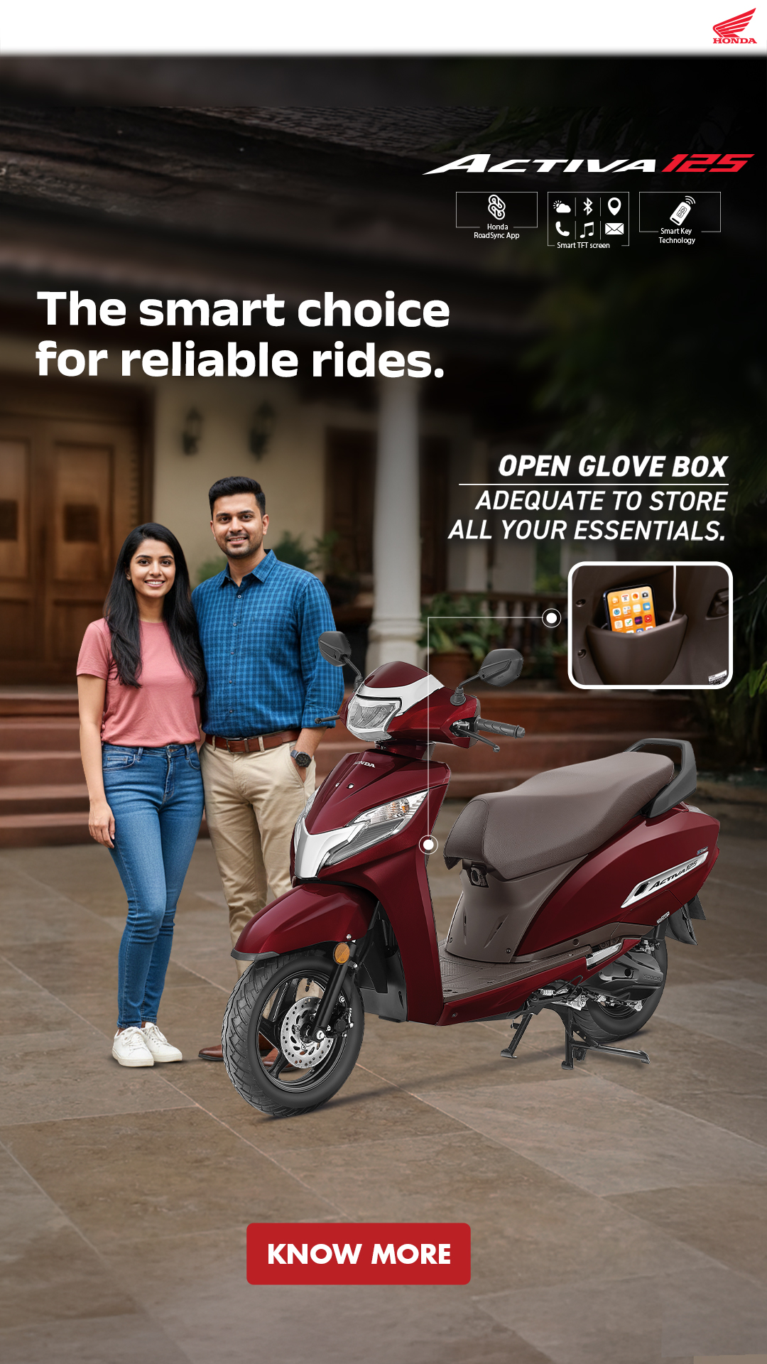 Honda 2 Wheelers India Facebook ad from Mar 16, 2026