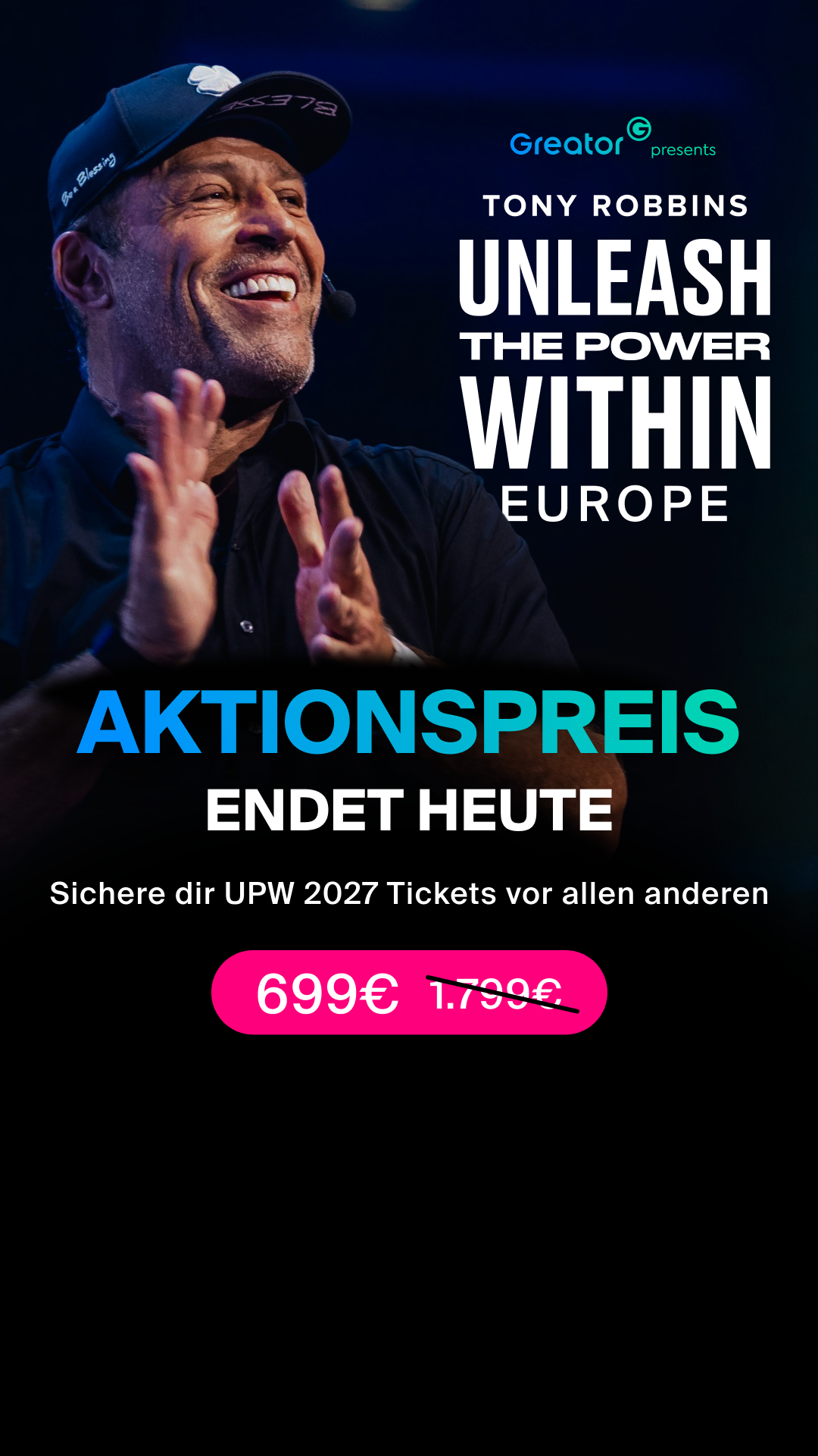 Greator Facebook ad