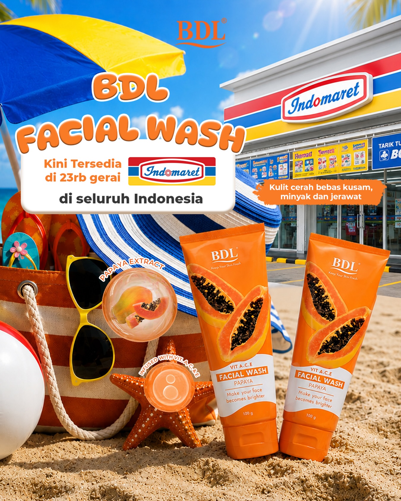 BDL Skin Care Facebook ad