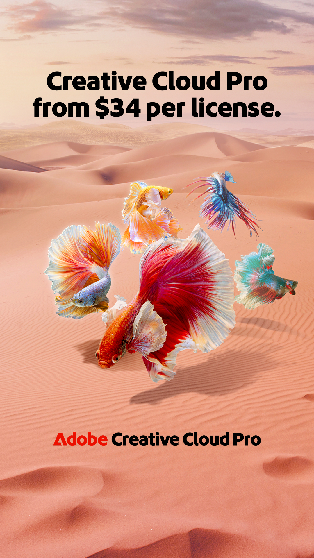 Adobe Creative Cloud Facebook ad