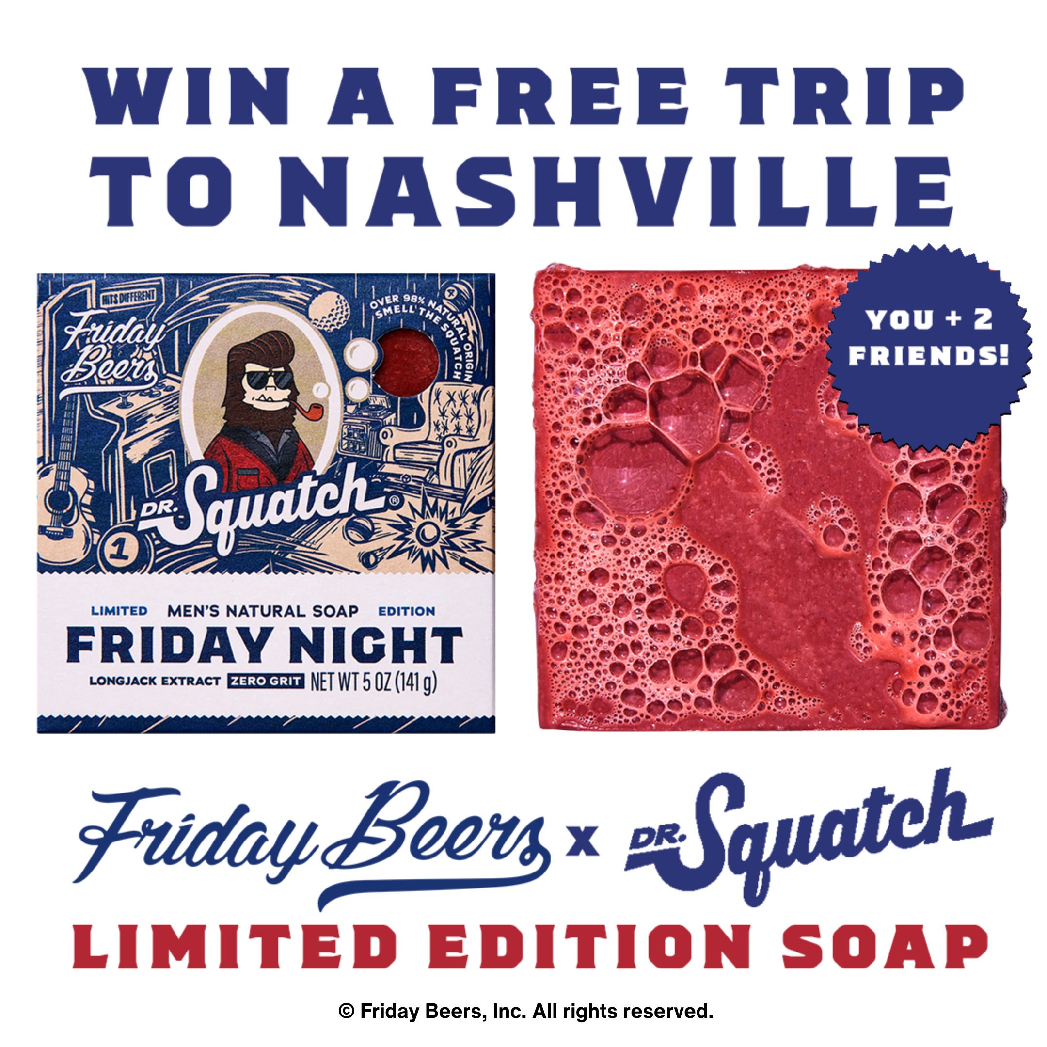 Dr. Squatch Facebook ad